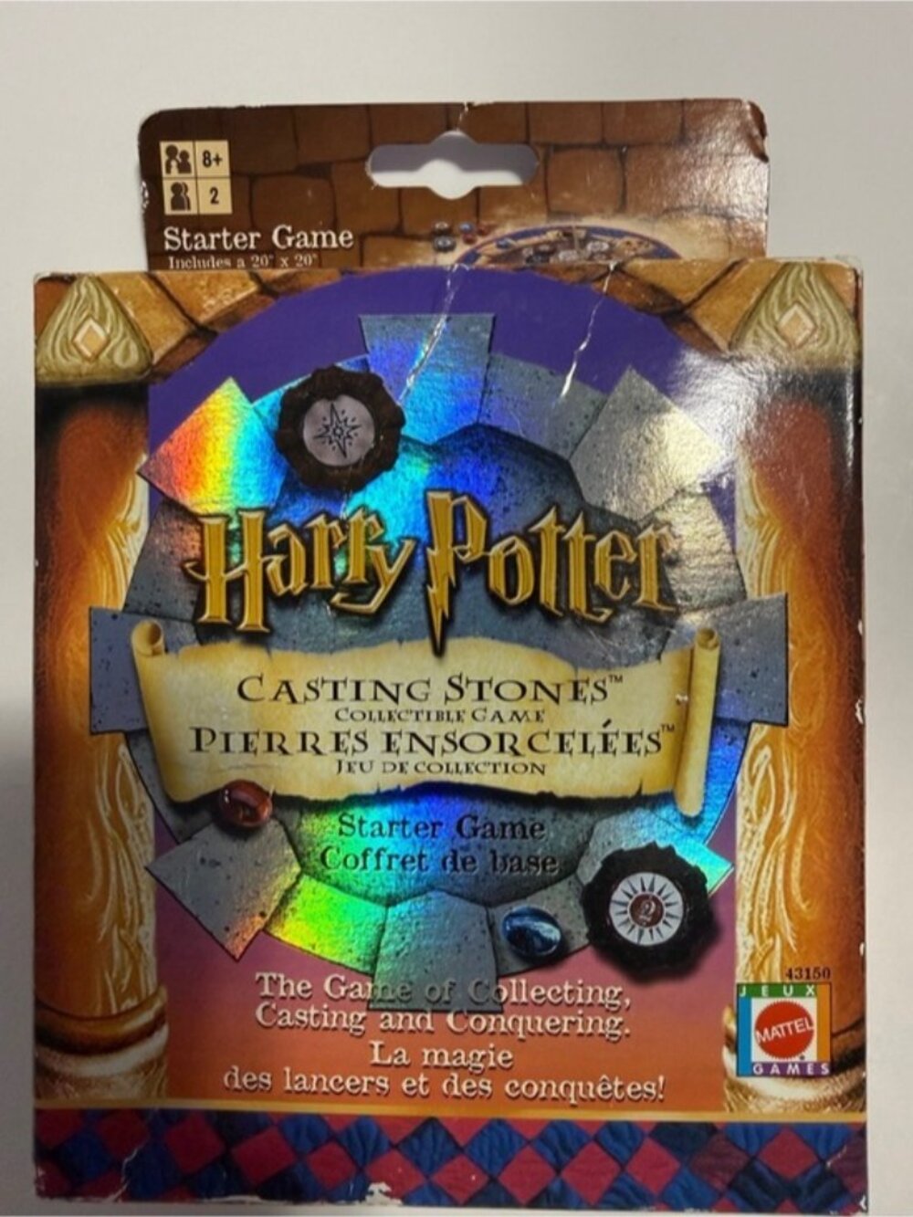 Harry Potter Casting Stones Starter Game – Mattel Collectible Board Game w/ Box - Picture 2 of 8